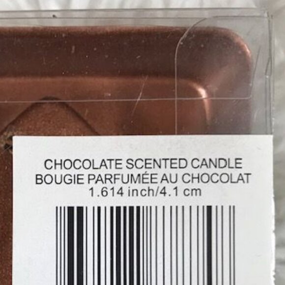 Candle Bougie Set of 4 Chocolate Scented Hearts & Truffle Shaped Candles - Picture 8 of 9